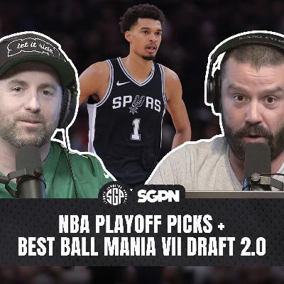 NBA Playoff Picks + Best Ball Mania VII Draft 2.0 (Ep. 2555)