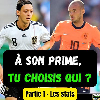Histoire du Foot - A son prime tu choisis qui❓🤔  Mesut Ozil🇩🇪 🆚 Wesley Sneijder🇳🇱 Partie 1