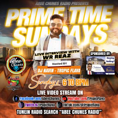 Prime Time Sundays: DJ Navin + Live Interview with WR Reaz! 🎧✨01.19.2025