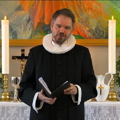 Guðstænasta úr Leirvíkar kirkju Guðstænasta úr Leirvíkar kirkju