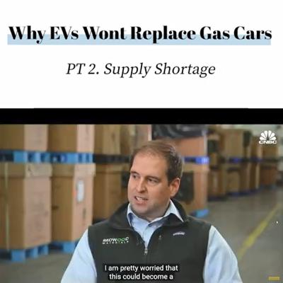 Why Electric Vehicles Wont Replace Gas Cars: PART 2 Why Electric Vehicles Wont Replace Gas Cars: PART 2
