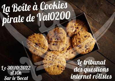 La Boîte à Cookies pirate de Val0200 La Boîte à Cookies pirate de Val0200