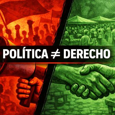 El error de confundir Derecho y política