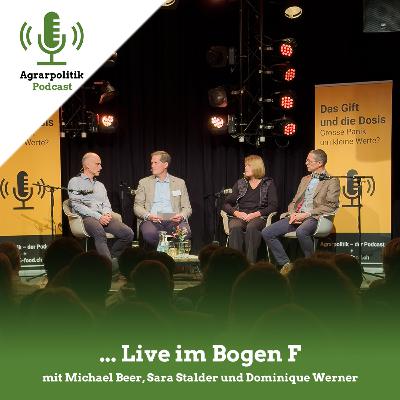 Agrarpolitik mit Sara Stalder, Dominique Werner und Michael Beer: Warum der Umgang mit Grenzwerten so anspruchsvoll ist.