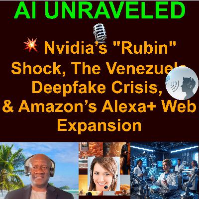 AI Business and Development Daily News Rundown: 💥 Nvidia’s "Rubin" Shock, The Venezuela Deepfake Crisis, & Amazon’s Alexa+ Web Expansion