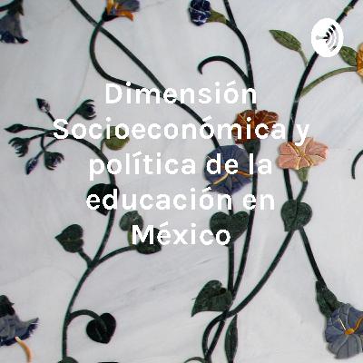 Dimensión socioeconómica y política de la educación en México