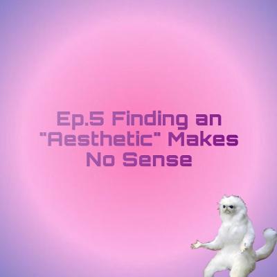 Finding an "Aesthetic" Makes No Sense