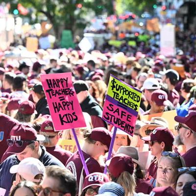 Queensland teachers call Tuesday stop-work as pay dispute drags on