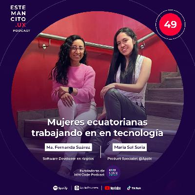 Mujeres ecuatorianas trabajando en teconología