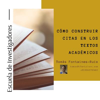 La citas en la investigación La citas en la investigación