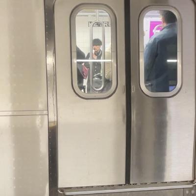 Unknown instrument in the subway at two minutes to midnight, Metropolitan / Lorimer St station, New York, USA on 12th November – by Jonah Buchanan Unknown instrument in the subway at two minutes to midnight, Metropolitan / Lorimer St station, New York, USA on 12th November – by Jonah Buchanan