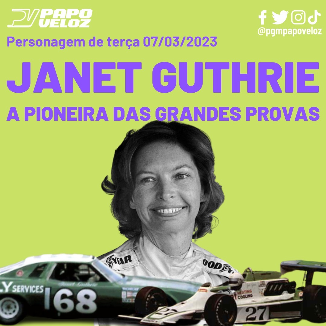 Janet Guthrie: a pioneira das grandes provas - Personagem de terça 07/03/2023 episode artwork