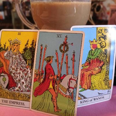 Take care of business! Triple Card Pull-Coffee Tea Tarot S1:75