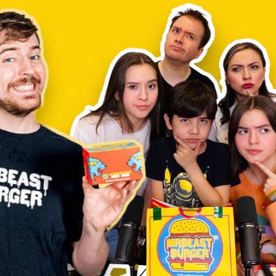 PROBANDO EL MENÚ DEL RESTAURANTE DE MR BEAST | Megadiverti2 El Podcast #7