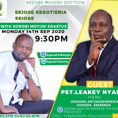 EKIOGE PST.LEAKEY NYABERI