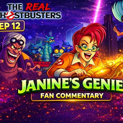 The Real Ghostbusters Episode 12 “Janine’s Genie” | Full Fan Commentary & Review