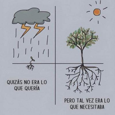 A mal tiempo, la cara De Dios