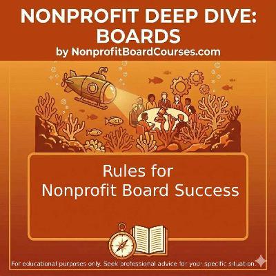 Rules for Nonprofit Board Success Rules for Nonprofit Board Success