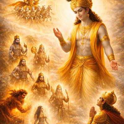 Bhagavad Gita - Adhyay 03 - Verses 36 to 43 and Adhyay 04 - Verses 01 to 12 Bhagavad Gita - Adhyay 03 - Verses 36 to 43 and Adhyay 04 - Verses 01 to 12