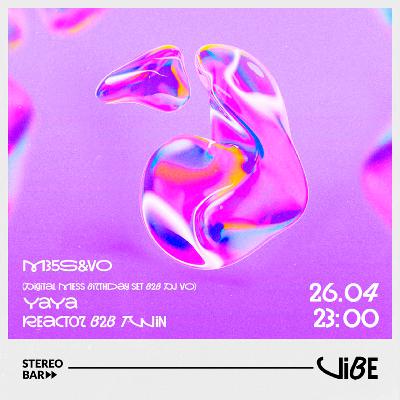 Twin b2b Reactor - Live @ Stereo Bar [VIBE] 26_04_2025 (Part 1)