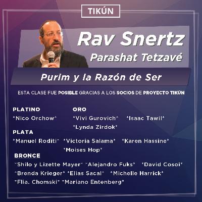 CLASE 48 PARASHAT TETZAVE - PURIM Y LA RAZON DE SER