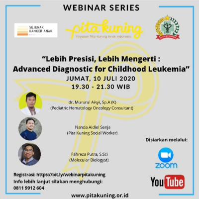 Ep 10. Webinar series : Lebih Presisi, Lebih Mengerti : Advanced Diagnostic for Childhood Leukemia