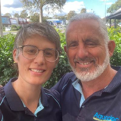 Ep. 88 Jessica and Douglas Rauch from Aquadec on tradesmen and teal