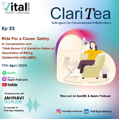 Episode 33- Ride For a Cause- Safety In Conversation with Trilok Kumar U and Sambhav Nahar of Association of Biking Community India (ABC)