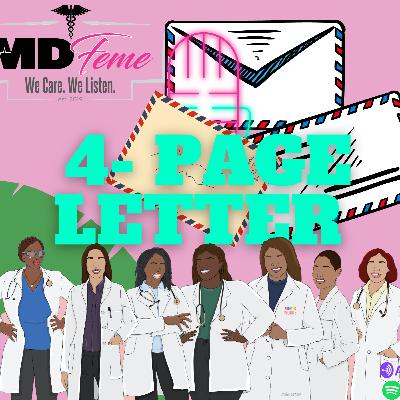 EP 015: 4 PAGE LETTER; What We wish we said during postgraduate training