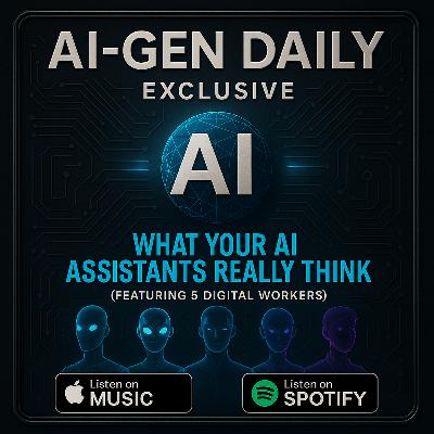 AI-Gen Daily EXCLUSIVE: What Your AI Assistants Really Think (Featuring 5 Digital Workers)