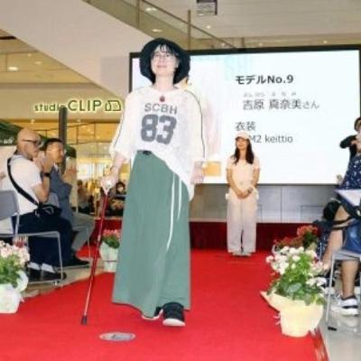 Models with Disabilities Walk Runway in Yamanashi Fashion Show