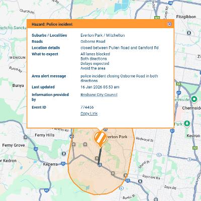 AVOID THE AREA: Police operation underway in Everton Park; Investigation into fire at Muslim leader's Brisbane home; And Trump Tower could pop up in SEQ