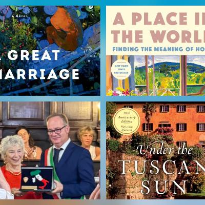 From Under the Tuscan Sun to Honorary Italian Citizenship with Frances Mayes From Under the Tuscan Sun to Honorary Italian Citizenship with Frances Mayes