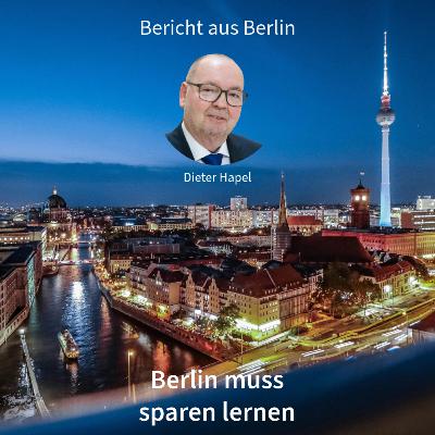 Berlin muss sparen lernen. Bericht aus Berlin in DNEWS24 mit Dieter Hapel Berlin muss sparen lernen. Bericht aus Berlin in DNEWS24 mit Dieter Hapel
