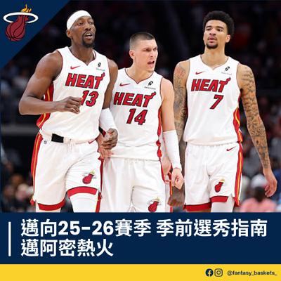 EP259 | 邁向25-26賽季：邁阿密熱火季前選秀指南