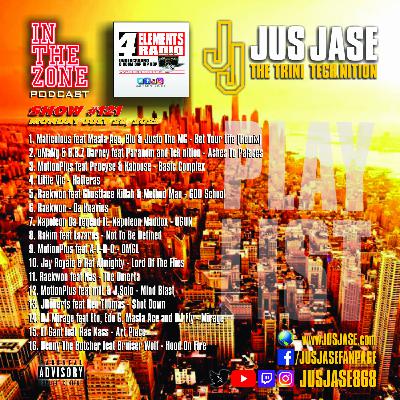Episode 121: In The Zone Podcast with Jus Jase on 4 Elements Radio - 07-28-25