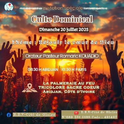 EECG - Réjouir le coeur de Dieu - La reconnaissance - Pasteur Romaric Kouadio EECG - Réjouir le coeur de Dieu - La reconnaissance - Pasteur Romaric Kouadio