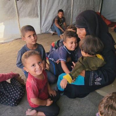 Palestinian couple step in to raise 36 orphaned grandchildren in Gaza Palestinian couple step in to raise 36 orphaned grandchildren in Gaza