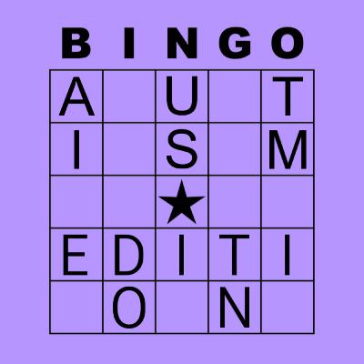 bingo! i'm autistic!