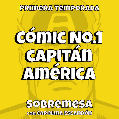T1 4.Cómic No 1 Capitán América - Sobremesa