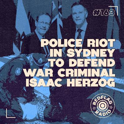 Police riot in Sydney to defend war criminal Isaac Herzog Police riot in Sydney to defend war criminal Isaac Herzog