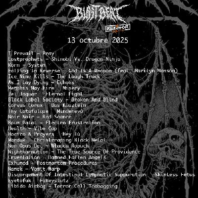 320 Blast Beat 105 - 13 octubre 2025