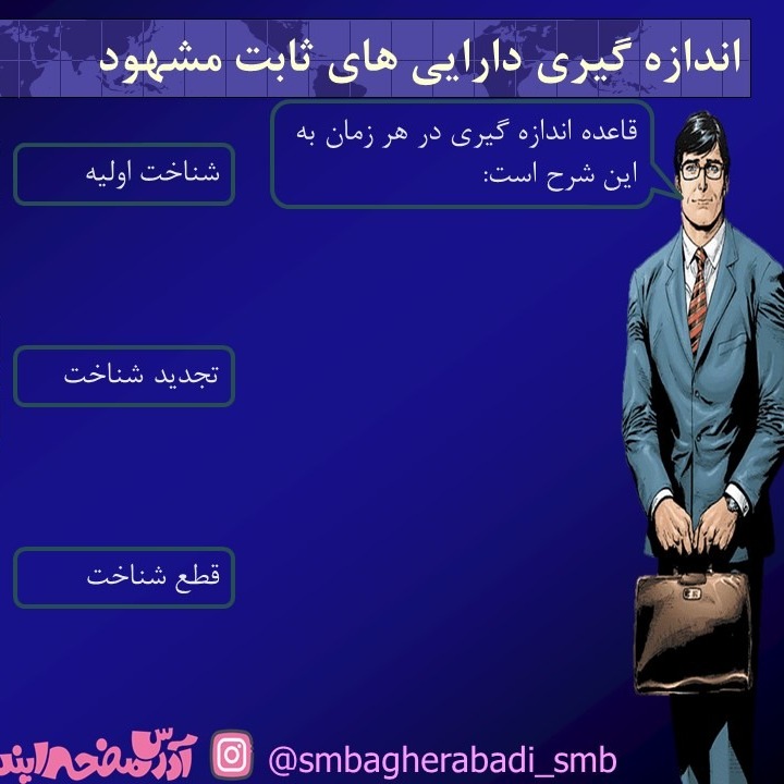 استاندارد 11 قسمت نهم- اندازه گیری دارایی در نقطه تجدید شناخت