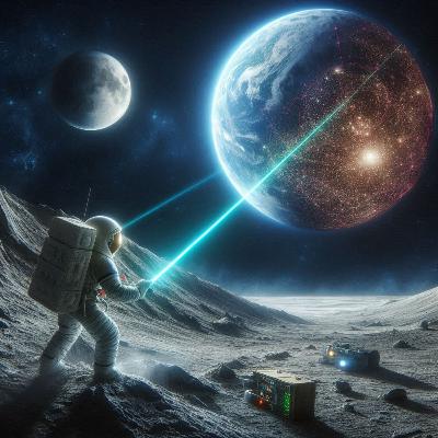 Lasers to the Moon & AI-Powered Learning: The Future of Space Comms - Ep 23