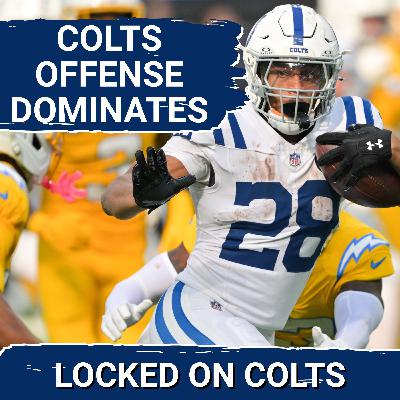 COLTS SQUAD SHOW: Offense DOMINATES Chargers | Daniel Jones, Jonathan Taylor's 3 TDs enough in L.A.