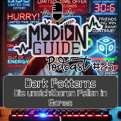 Dark Patterns -  Die unsichtbaren Fallen in Games | Medienguide Podcast