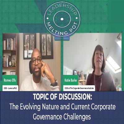 The Evolving Nature and Current Corporate Governance Challenges The Evolving Nature and Current Corporate Governance Challenges