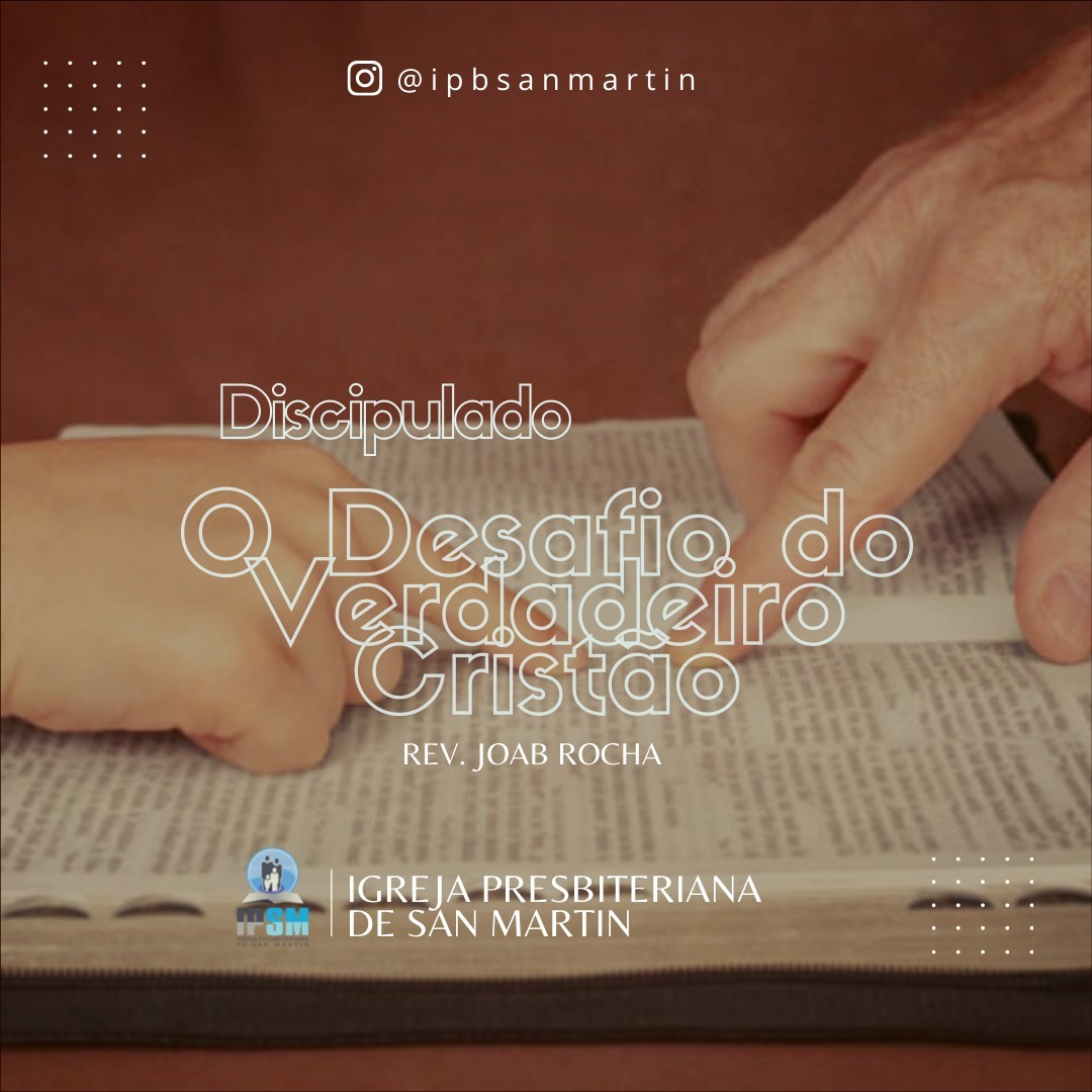 Discipulado - O desafio do Verdadeiro Cristão - Rev. Joab Rocha episode artwork