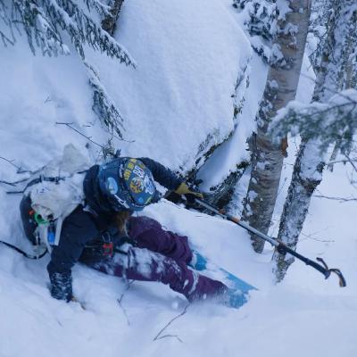 Skiing the Catskills High Peaks with Julie McGuire - Backcountry Skiing, Spiritual Awakening & One Woman's Solo Record