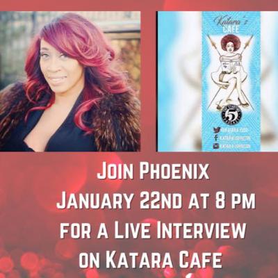 Katara's Cafe(Ep: 13): Tea with Authoress Phoenix Daniels
